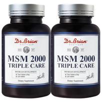Dr. Brian MSM 2000 Triple Care 120 Tablets (2 pcs)