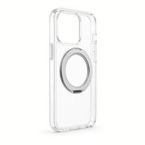 Evelatus Hybrid MagSafe dėklas su 360 metaliniu stovu, skirtas Apple iPhone 18 Pro Max, PC+TPU, permatomas