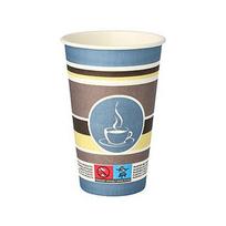 STARPAK vienkartiniai kavos puodeliai 8 cm 0,3 l balti, raudoni, geltoni, pilki