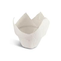 Guardini popierinės kepimo formelės oro gruzdintuvui, 12 vnt., baltos, Ø8,5x8 cm