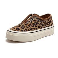 Single Thick-soled Height-increasing Shoes, One-foot Lazy Shoes for Women 39 leopardo rašto spalva