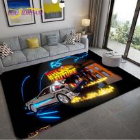 Back To The Future Carpet for Living Room Bedroom Rug Kitchen Kid Unslip Floor Mats Birthday gift photography props Alfombra Rug 40x60cm gray