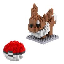 75 Style Constructing Blocks Assembly Anime Picachu Charizard Doll Blastoise Bulbasaur Gengar Bricks Figures Plaything for Kid Gift NO BOX
