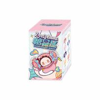 Lovely Emma Candy House Series Blind Box Toys Cute Doll Zipper Bag Earphones Lipstick Storage Bag Mystery Box Surprise Fun Gifts white
