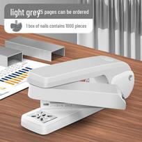 Effort-Saving Heavy Duty Stapler for Office and Student Use, Staples up to 50 Sheets, Large and Medium Sizes Available gray
