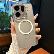 For OPPO Find X9 X9 Pro Clear Magnetic Dropproof Shockproof and Anti-Yellowing Phone Case For Find X9