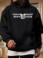 Heavyweight Fleece Hoodie - Full-Zip Hood Sweatshirt S black