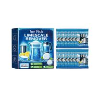 Teapot Scale Cleaner Kettle Descaler Remove Tea Stains Food Grade Drinking Machine Decontamination Water Bottle Cleaning Tablets 60g Boxed blue