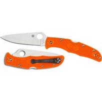 Sulankstomas peilis Spyderco C10FPOR Endura 4, Flat Ground, oranžinis
