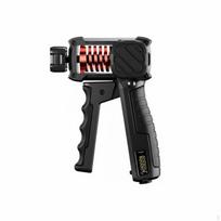 Adjustable Hand Grip Strengthener, Electronic Counter, forelimb Power for Rehabilitation, Fitness black