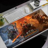 Total War Tematikos Pelės Padas, Neslystantis Guminis Pagrindas, Daugiafunkcinis Biuro ir Namų Dekoras, Puikiai Tinka Darbo Vietos Personalizavimui. 40cmx90cm