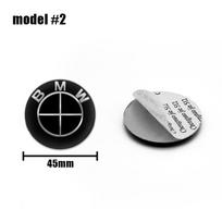 1Pcs 45mm 47mm Car Steering Wheel Decoration Badge Sticker Logo For BMW M Emblem E46 E36 E34 F10 E90 F30 E60 F30 E53 E30 E92 E87 black