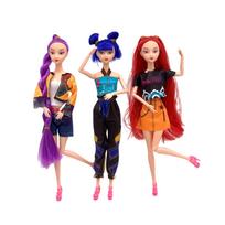 Anime k pop Demon hunters Witch Hunter Group High appearance Glue doll doll Girl's heart Decorative doll Holiday Gifts 30cm beige