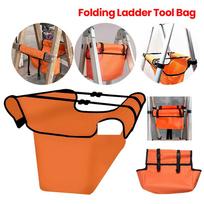 Oxford Cloth Folding Ladder Tool Bag Waterproof Ladder Storage Tool Hanging Bag Multifunctional Ladder Tool Bag Ladder Accessory China Mainland gray