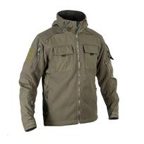 Vyriška taktinė striukė Karinė Softshell vilnonė striukė vyrams armijos kovinės striukės vilnos vėjo striukė su gobtuvu Bomber M gray