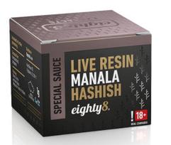Eighty8 CBD Live Resin Manala hašišas, 45 % CBD, 1 g