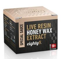 Eighty8 CBD Live Resin Honey Wax ekstraktas, 65 % CBD, THC <0,2 %, 1 g