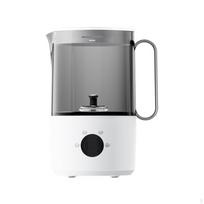 Electric Milk Frother Transparent Acrylic Lidded Whipping Jug gray
