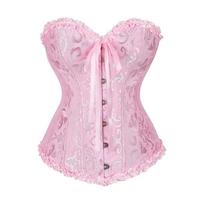 Elegantiškas be petnešėlių klostuotas nėrinių korseto viršus lieknėjimui ir figūros formavimui L Waist 75-80CM white