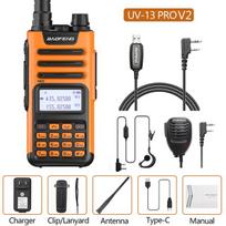 BaoFeng M-13 Pro UV-13 PRO V2 Walkie Talkie Multi Band 999 Channels AM Type-C Long Range FM UV-5R Transceiver Ham Two Way Radio US