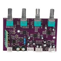Preamp Tone Board HiFi NE5532 20HZ 20KHZ Pre Amplifier Tone Board for Sound Equipment Connections