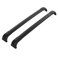 Car Roof Baggage Luggage Rack Cross Bars for Land Rover Discovery 4 LR4 2010 2016 gray
