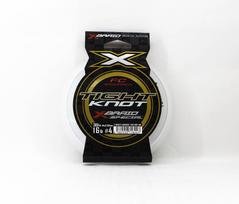 YGK X pintas valas Amortizuojantis fluorokarboninis pavadėlis Tvirtas mazgas 30m 16lb (8247) gryna