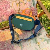 Outdoor Lightweight Fanny Pack Men'S Cycling Messenger Bag Women'S Shoulder Breast Bag Sports Going Out Casual Mobile Phone Bag Commuter Bag žalia