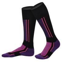 1 Pair Winter Men Women Outdoor Sports Snowboard Cotton Thermal Warm Long Ski Socks Women