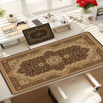 Mouse Pad Desktop Office Accessories Prayer Rug Persian Carpet Mouse Mat Gamer Computer Desk Accessory Keyboard Mousepad Company 900x400x2mm beige