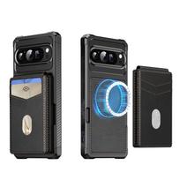 Detachable Wallet Case for Google Pixel 10 9 Pro XL 8 7 Pro 9A 8A 7A, Magnetic Wireless Charging, Shockproof Flip Card Holder For Pixel 10 Pro XL juoda