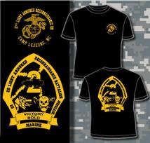 US Marine Corps 2nd Light Armored Recon Battalion TShirt 100 Cotton ONeck Summer Short Sleeve Casual Unisexs Tshirt Size S3XL 4XL yellow