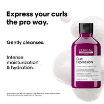 L'Oréal Professionnel Curl Expression Intense moisturizing cleansing Shampoo 300 ml | Provides intense and long lasting hydration | With Glycerin, black