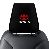Metinis automobilio išorės patikros lipdukas Automobilio galvos atramos užvalkalas Automobilio lipdukai Toyota Camry RAV4 Avensis auris hilux Corolla juoda