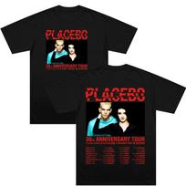 Placebo 30th Anniversary Tour Graphic T Shirts Harajuku Alternative Metal Rock Band Cotton Clothing Wounisex Unisex Oneck Comfort Tee 4XL black