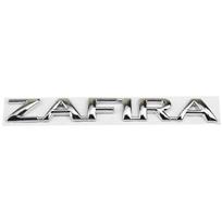 Automobilio 3D Metalinės Raidės Žodžiai Logotipo Lipdukai Opel ZAFIRA Automobilio Galinės Bagažinės Raidės Emblema Ženkliukas Dekoratyviniai Lipdukai sidabras