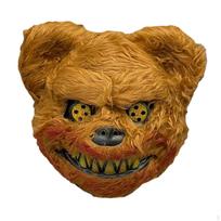 Gyvūno Galvos Kaukė Helovino Šventėms Ir Kostiumų vakarėliams Yellow Bear orange