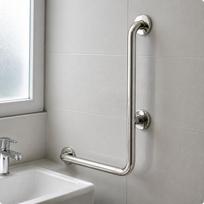 UProfile Grab Bar 304 Stainless Steel SurfaceAttached Toilet Rustproof Support Rail Bright L-shape 40x60cm