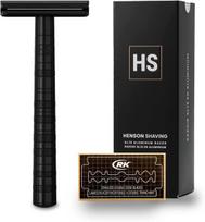 on warranty HENSON SHAVING AL13 Shaver MEDIUM [Gentle skin] [Authentic product/Manufacturer's included] (JET BLACK) black