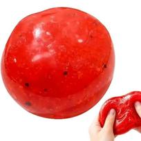 Vaseline Shasha Noisy Ball Watermelon Potato Slushy Relief Sensory Toy Soft Slow Rebound Squishy Stress Relief Toy For Adhd Gift red