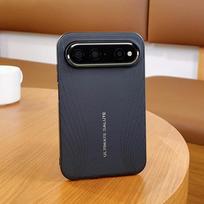 Dėklas Huawei Pura X View 5G, itin plonas, draugiškas odai, prabangus matinis odinis, atsparus smūgiams, apsauginis, kietas galinis dangtelis, priedai Huawei Pura X View juoda