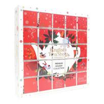 English Tea Shop Organic Christmas Advent Calendar red 25pcs (6 x 50g) (6078)