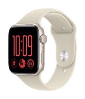 APPLE Watch SE 3 (GPS) 44 mm starlight aluminum case and sand-colored Sport Band, S/M (MJL34QN/A)