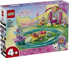 LEGO Polska Bricks Gabby's Dollhouse 11214 Fairy Roller Coaster and Tea Party