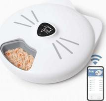 Catit Pixi Smart 6-Meal Feeder, automatic feeder, for cats, 32 ×