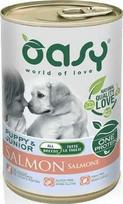 OASY One Protein Puppy  AND amp; Junior Medium/Large Salmon - wet dog