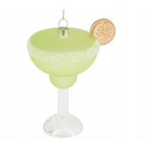 Stiklinis eglutės žaisliukas „Mojito kokteilis“