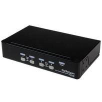 StarTech.com 4 Port 1U Rackmount USB KVM Switch with OSD - TAA