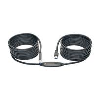 TRIPP LITE U328-025 USB 3.0 SuperSpeed Active Repeater Cable (A to B M/M), 25 ft. (7.62 m)