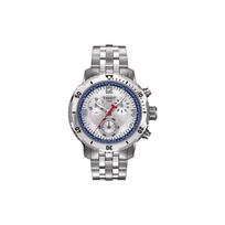 TISSOT 200 Quartz Movement Waterproof Men's Watch 41mm Silver Dial Stainless Steel Case T067.417.11.037.01 Silver Dial white